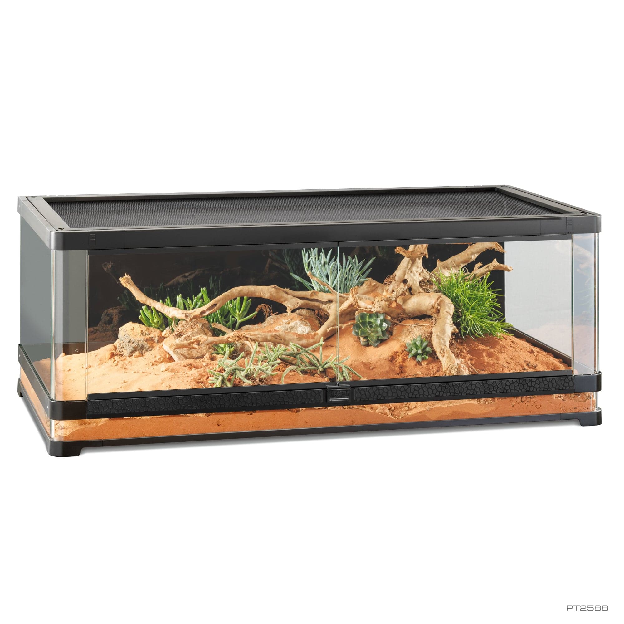 Terrario de Cristal Panorámico Vista Exo Terra — 120x60x45cm